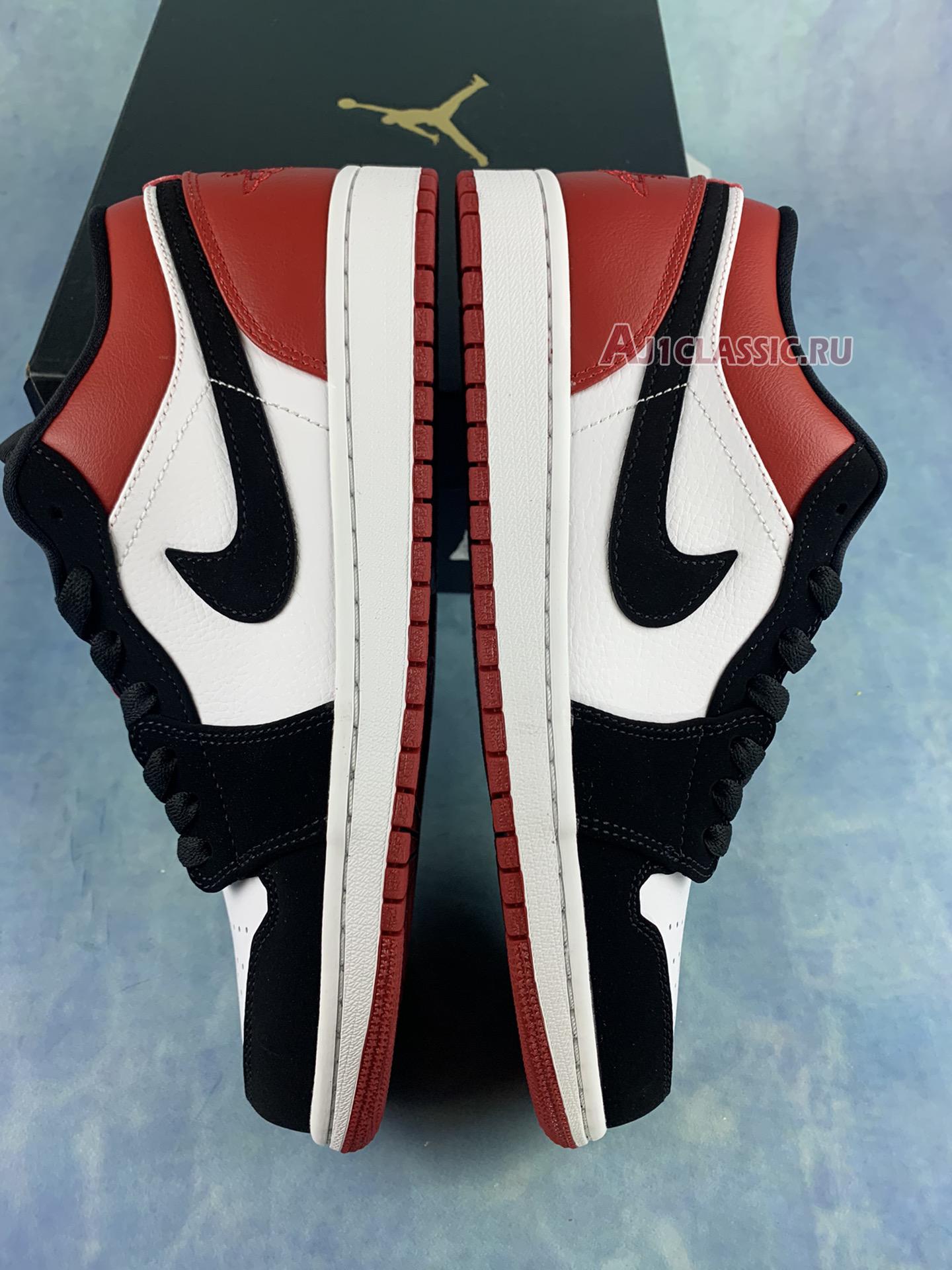 Air Jordan 1 Low "Black Toe" 553558-116-2