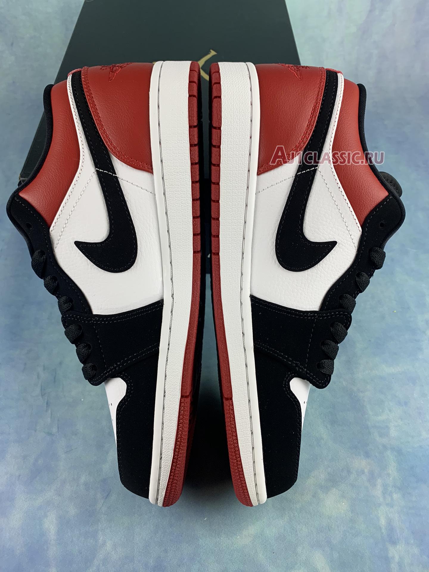 Air Jordan 1 Low "Black Toe" 553558-116-2