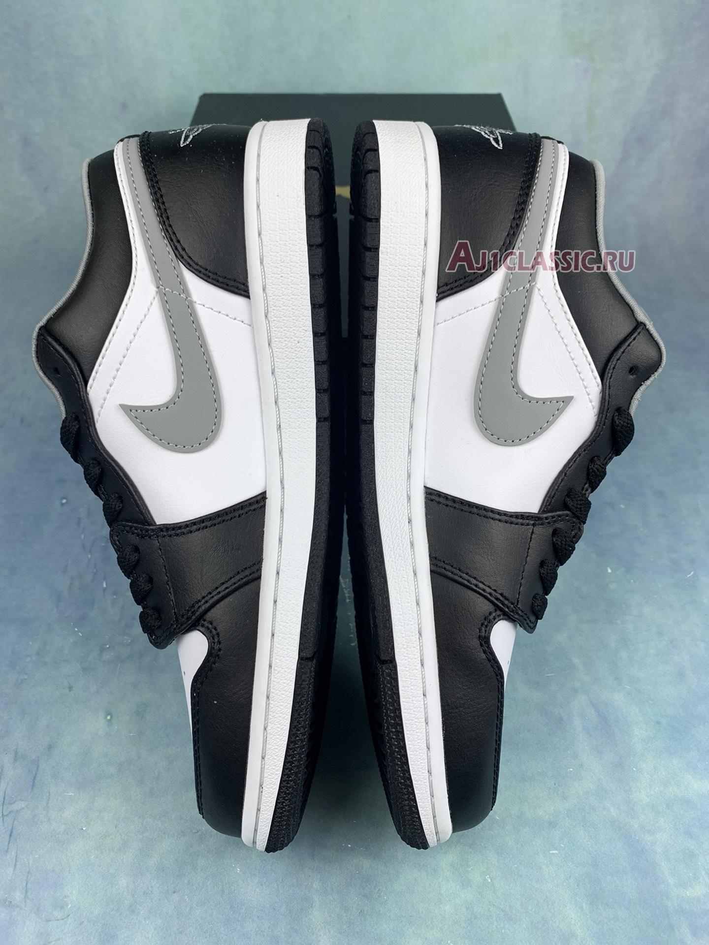 Air Jordan 1 Low "Black Medium Grey" 553558-040