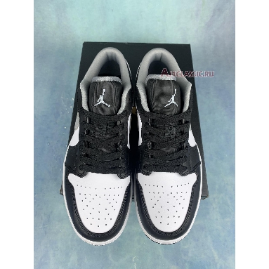 Air Jordan 1 Low Black Medium Grey 553558-040 Black/Medium Grey/White Sneakers