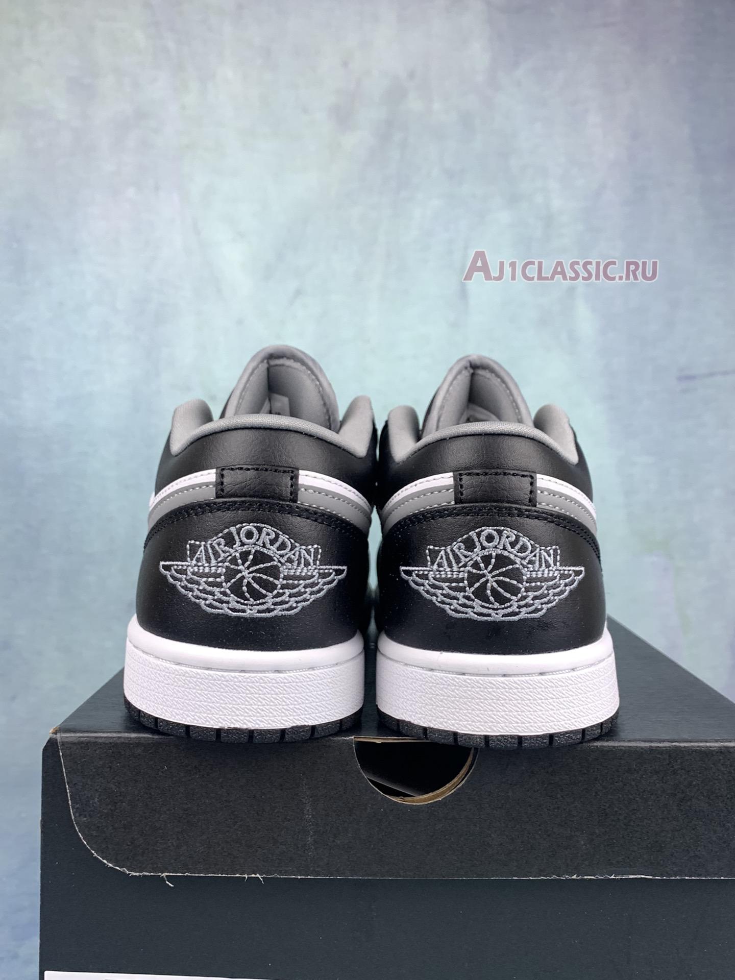 Air Jordan 1 Low "Black Medium Grey" 553558-040