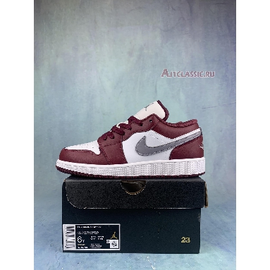 Air Jordan 1 Low Cherrywood Red 553558-615 Cherrywood Red/White/Cement Grey Sneakers