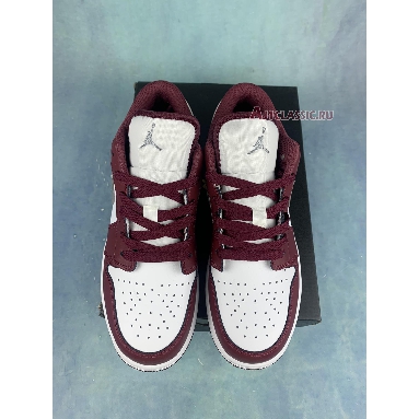 Air Jordan 1 Low Cherrywood Red 553558-615 Cherrywood Red/White/Cement Grey Sneakers