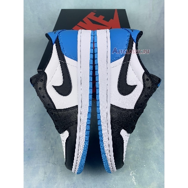 Air Jordan 1 Retro Low OG UNC CZ0790-104 White/Dark Powder Blue/Black Sneakers