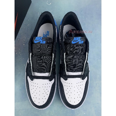 Air Jordan 1 Retro Low OG UNC CZ0790-104 White/Dark Powder Blue/Black Mens Womens Shoes