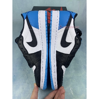 Air Jordan 1 Retro Low OG UNC CZ0790-104 White/Dark Powder Blue/Black Sneakers