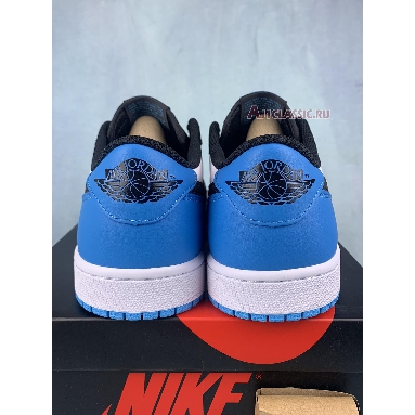 Air Jordan 1 Retro Low OG UNC CZ0790-104 White/Dark Powder Blue/Black Sneakers