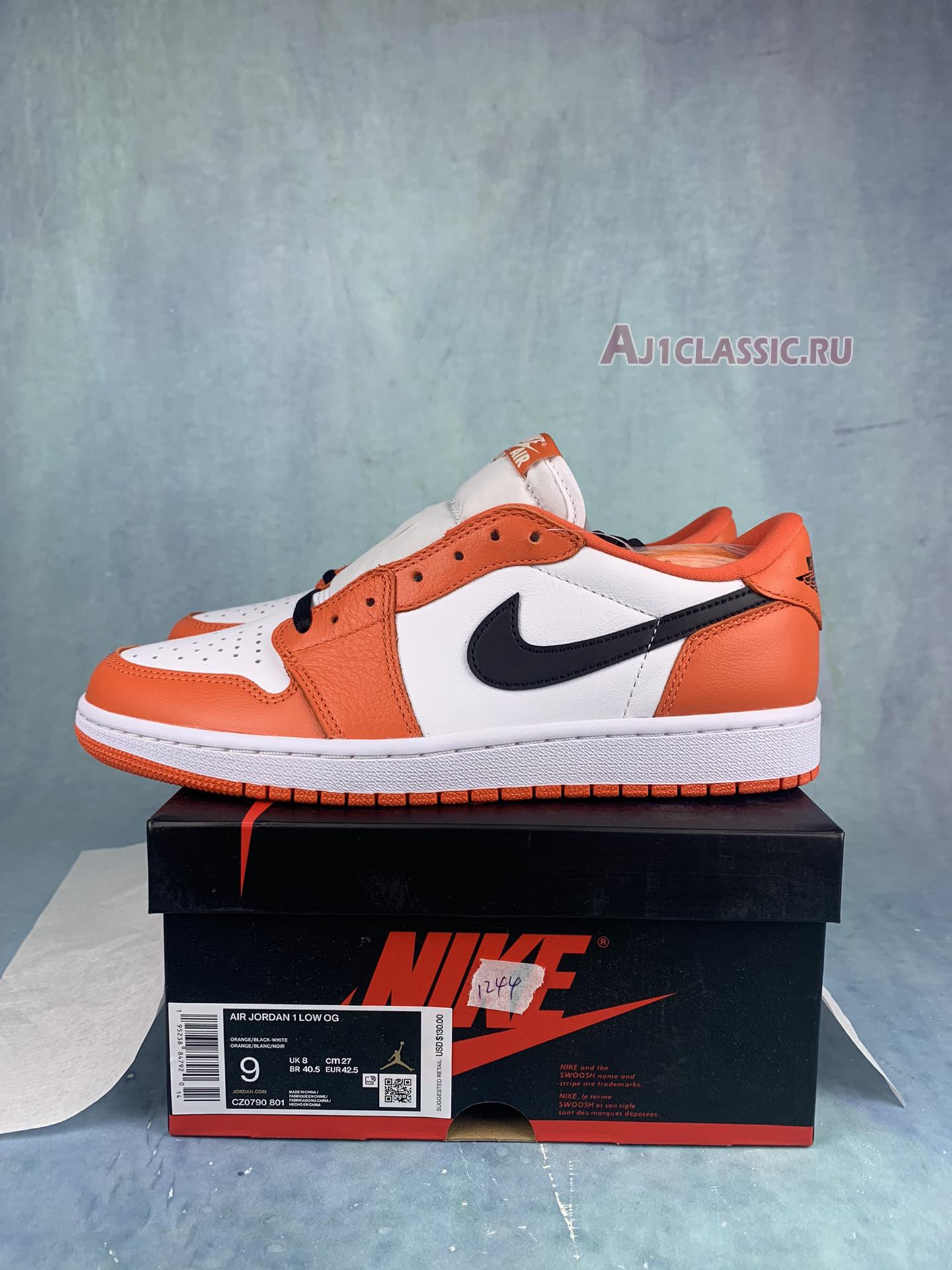 New Air Jordan 1 Retro Low OG "Shattered Backboard" CZ0790-801-2 Shoes