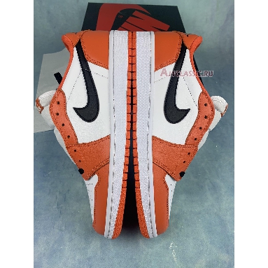 Air Jordan 1 Retro Low OG Shattered Backboard CZ0790-801-2 Orange/Black-White Sneakers