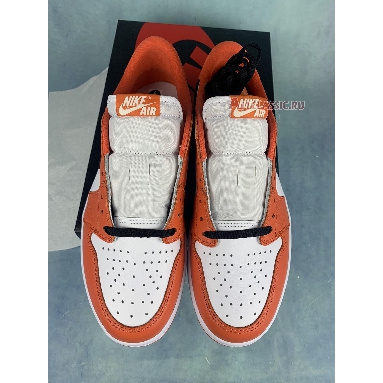 Air Jordan 1 Retro Low OG Shattered Backboard CZ0790-801-2 Orange/Black-White Sneakers