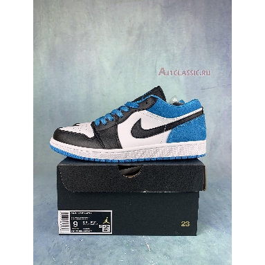 Air Jordan 1 Low SE Laser Blue CK3022-004-2 Black/Black/Laser Blue/White Sneakers