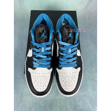 Air Jordan 1 Low SE Laser Blue CK3022-004-2 Black/Black/Laser Blue/White Sneakers