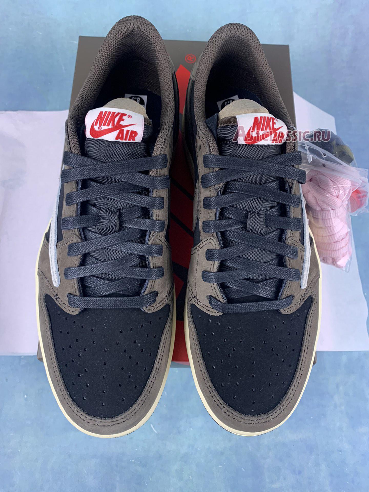 New Travis Scott x Air Jordan 1 Low "Mocha" CQ4277-001-2 Shoes