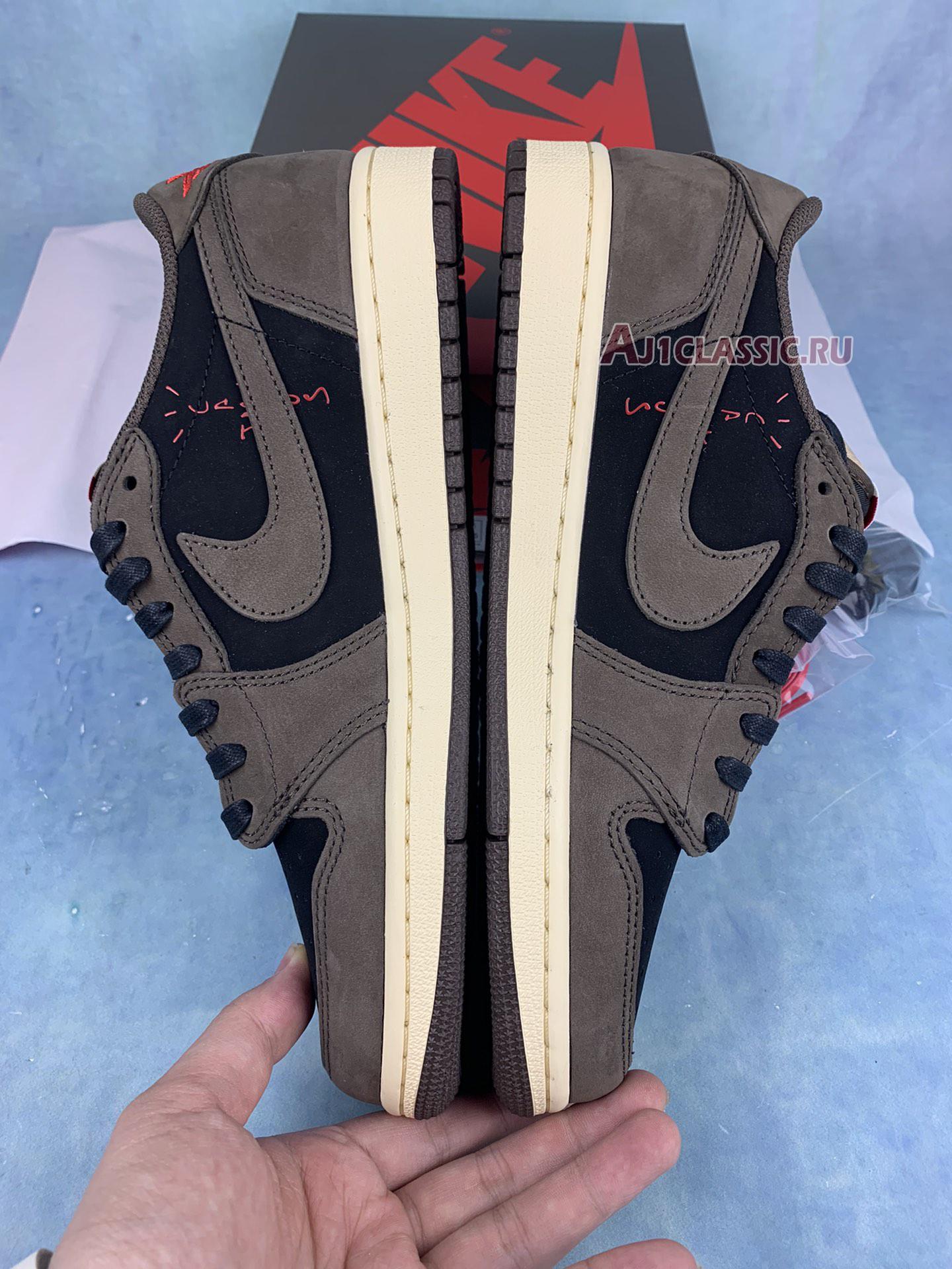 New Travis Scott x Air Jordan 1 Low "Mocha" CQ4277-001-2 Shoes