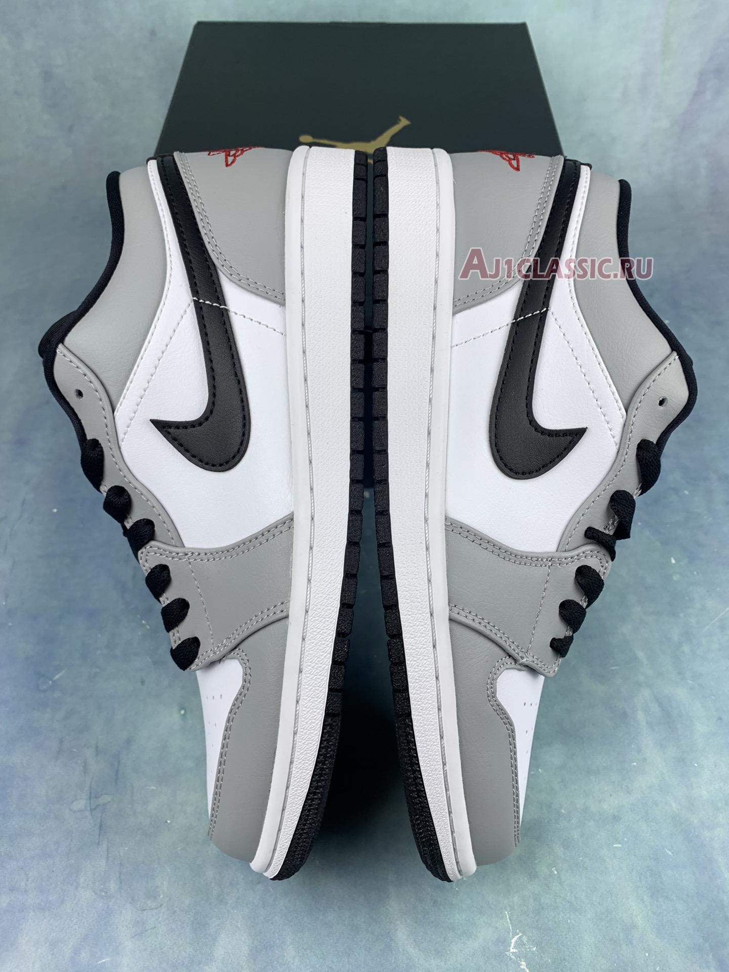 Air Jordan 1 Low "Light Smoke Grey" 553558-030-2