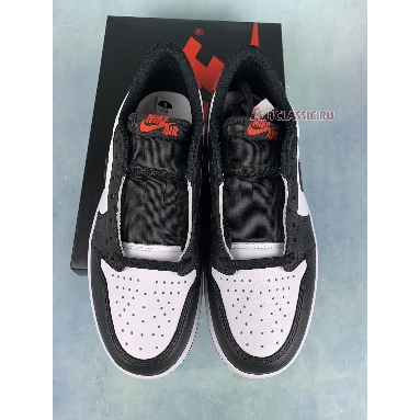 Air Jordan 1 Retro Low OG Black Toe CZ0790-106 White/Black/Varsity Red Sneakers