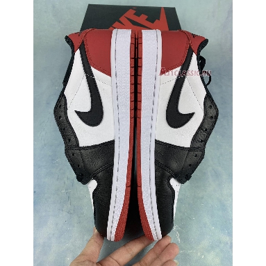 Air Jordan 1 Retro Low OG Black Toe CZ0790-106 White/Black/Varsity Red Sneakers