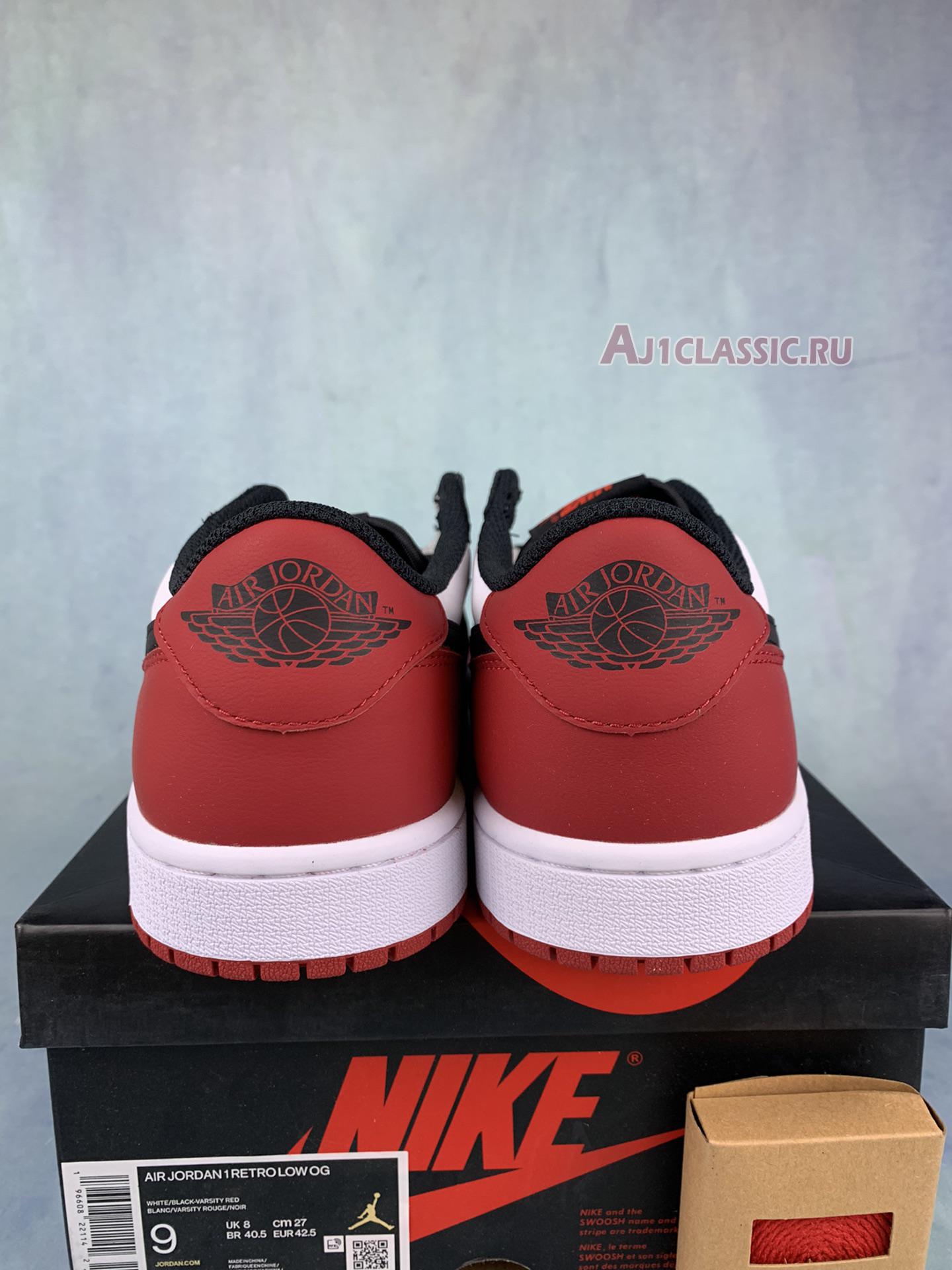 Air Jordan 1 Retro Low OG "Black Toe" CZ0790-106