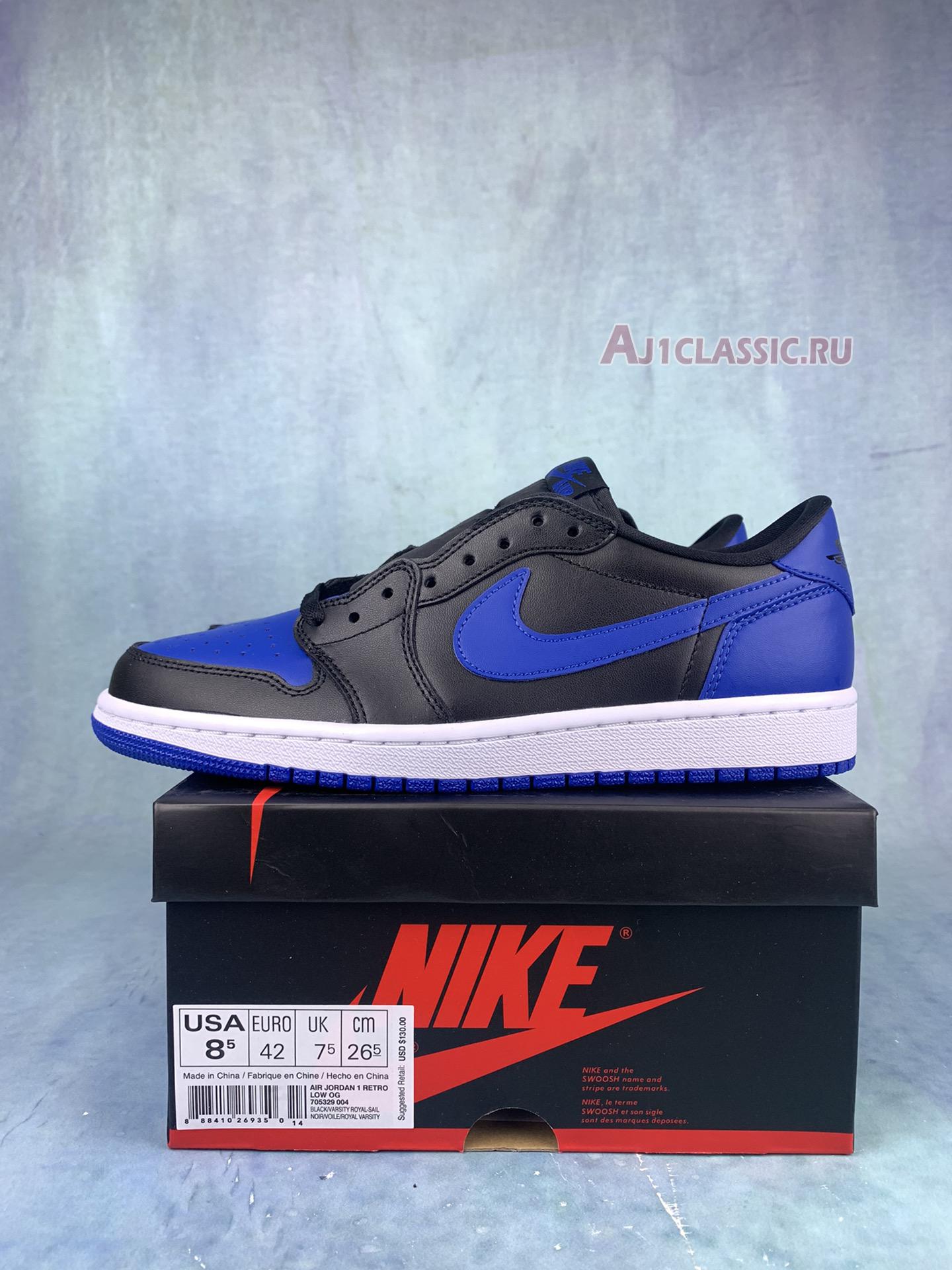 New Air Jordan 1 Retro Low OG "Royal" 705329-004 Shoes