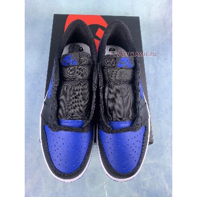 Air Jordan 1 Retro Low OG Royal 705329-004 Black/Varsity Royal-Sail Sneakers