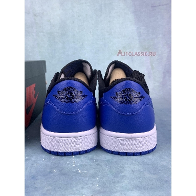 Air Jordan 1 Retro Low OG Royal 705329-004 Black/Varsity Royal-Sail Sneakers