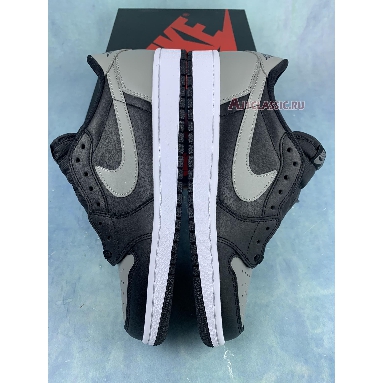 Air Jordan 1 Retro Low OG Shadow 705329-003 Black/Medium Grey-Sail Mens Womens Shoes