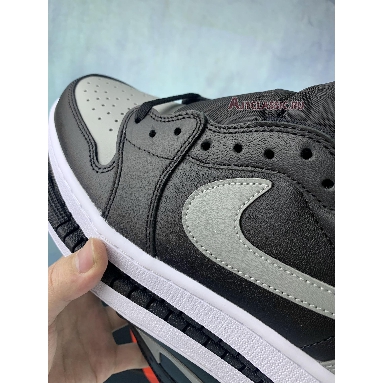 Air Jordan 1 Retro Low OG Shadow 705329-003 Black/Medium Grey-Sail Sneakers