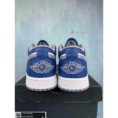 Air Jordan 1 Retro Low OG Shadow 553558-412 True Blue/Cement Grey/White Sneakers