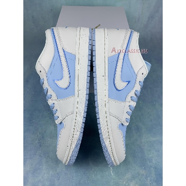 Air Jordan 1 Low SE Reverse Ice Blue DV1299-104 Sail/Dark Powder Blue/Ice Blue Sneakers