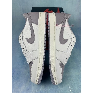 Air Jordan 1 Retro Low OG Atmosphere Grey CZ0790-101 Sail/Black/Atmosphere Grey Mens Womens Shoes