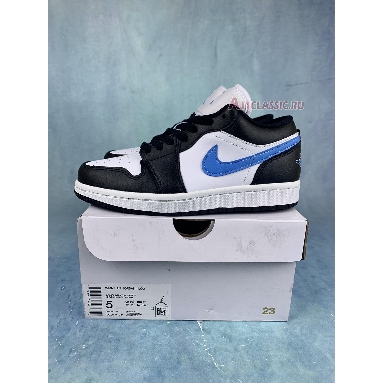 Air Jordan 1 Low Black University Blue DC0774-041-2 Black/White/University Blue Sneakers