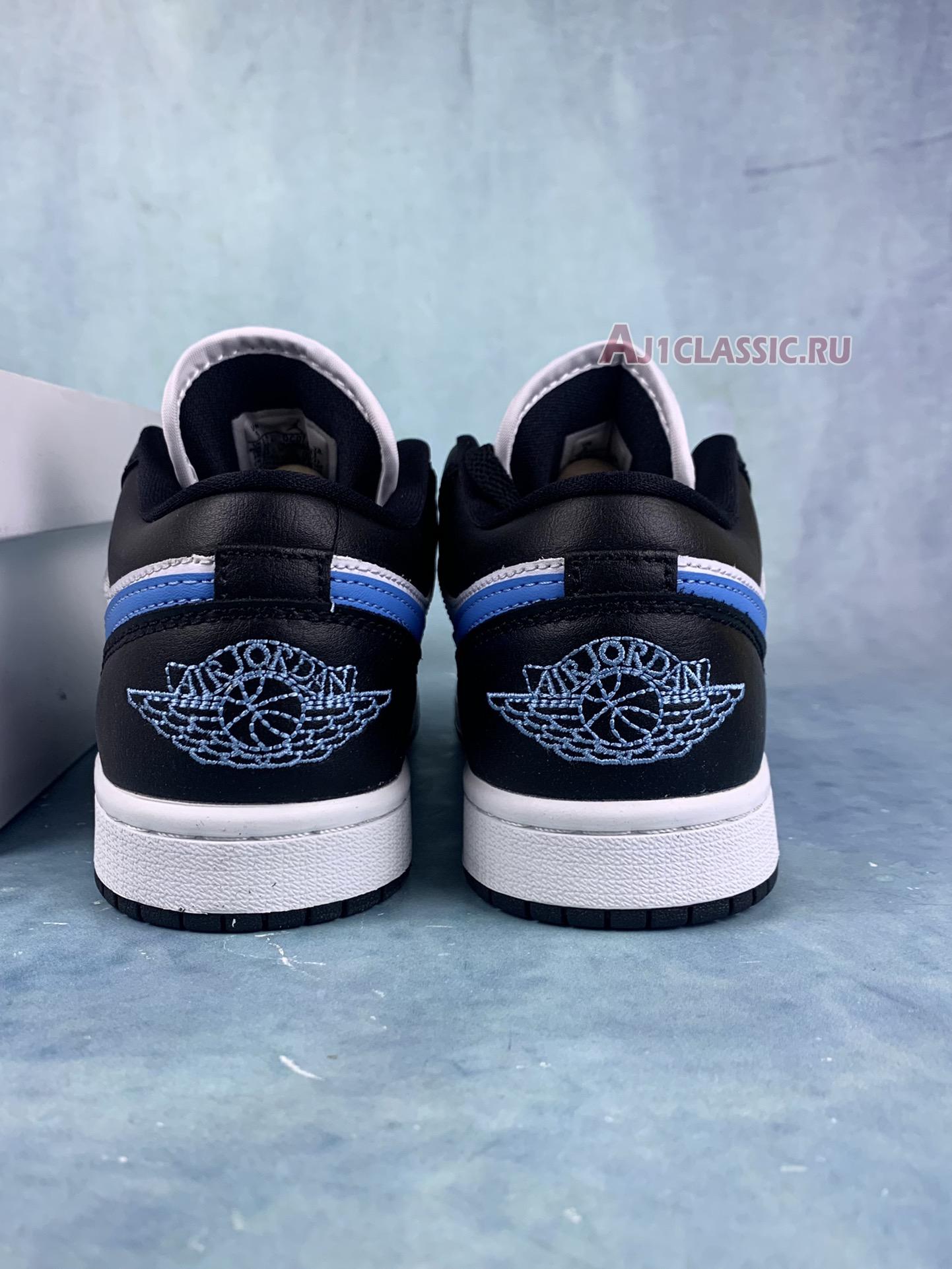 Air Jordan 1 Low "Black University Blue" DC0774-041-2