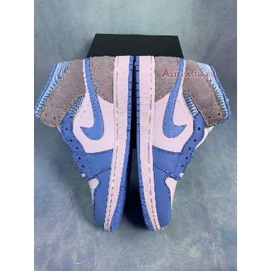 Air Jordan 1 Mid SE University Blue DX9276-100 White/Wolf Grey/University Blue Sneakers