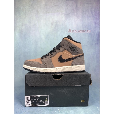 Air Jordan 1 Mid SE Dark Chocolate DC7294-200-2 Dark Chocolate/Archaeo Brown/Black/Crimson Bliss Sneakers