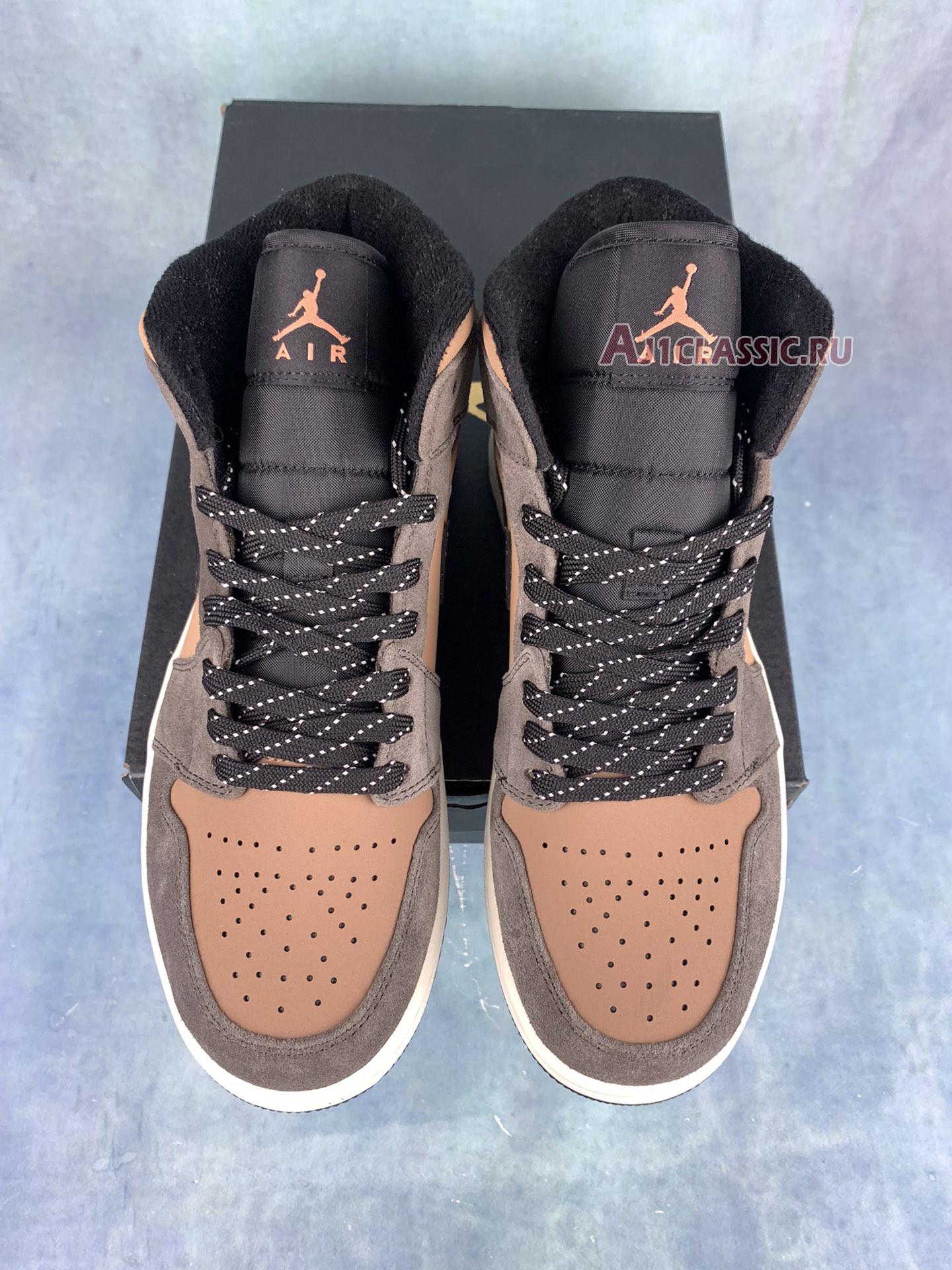 Air Jordan 1 Mid SE "Dark Chocolate" DC7294-200-2