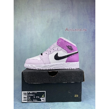 Air Jordan 1 Mid GS Barely Grape DQ8423-501 Barely Grape/Black/White/Rush Fuchsia Sneakers