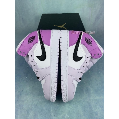 Air Jordan 1 Mid GS Barely Grape DQ8423-501 Barely Grape/Black/White/Rush Fuchsia Sneakers