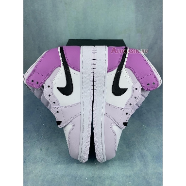 Air Jordan 1 Mid GS Barely Grape DQ8423-501 Barely Grape/Black/White/Rush Fuchsia Sneakers