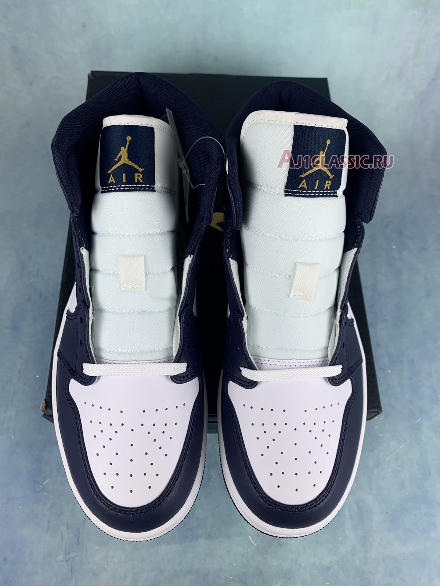 Air Jordan 1 Mid "Obsidian" 554724-174-2