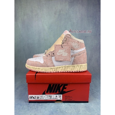 Wmns Air Jordan 1 Retro High OG Washed Pink FD2596-600 Atmosphere/White-Muslin-Sail Mens Womens Shoes