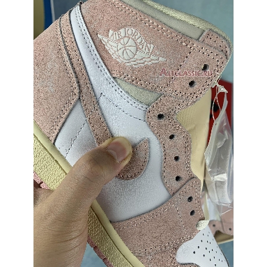 Wmns Air Jordan 1 Retro High OG Washed Pink FD2596-600 Atmosphere/White-Muslin-Sail Mens Womens Shoes