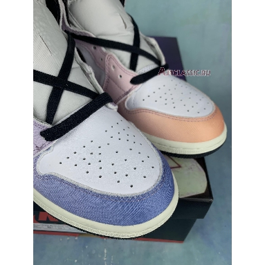 Air Jordan 1 Retro High OG Skyline DX0054-805 Vivid Orange/Black/Iced Lilac/True Blue/Sail Sneakers