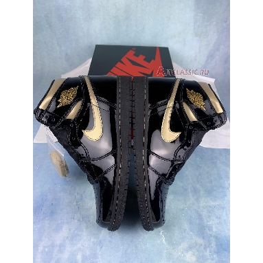 Air Jordan 1 Retro High OG Black Metallic Gold 555088-032 Black/Black/Metallic Gold Sneakers