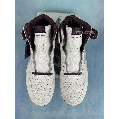 A Ma Maniere x Air Jordan 1 High OG Airness DO7097-100 Sail/Burgundy Crush Sneakers