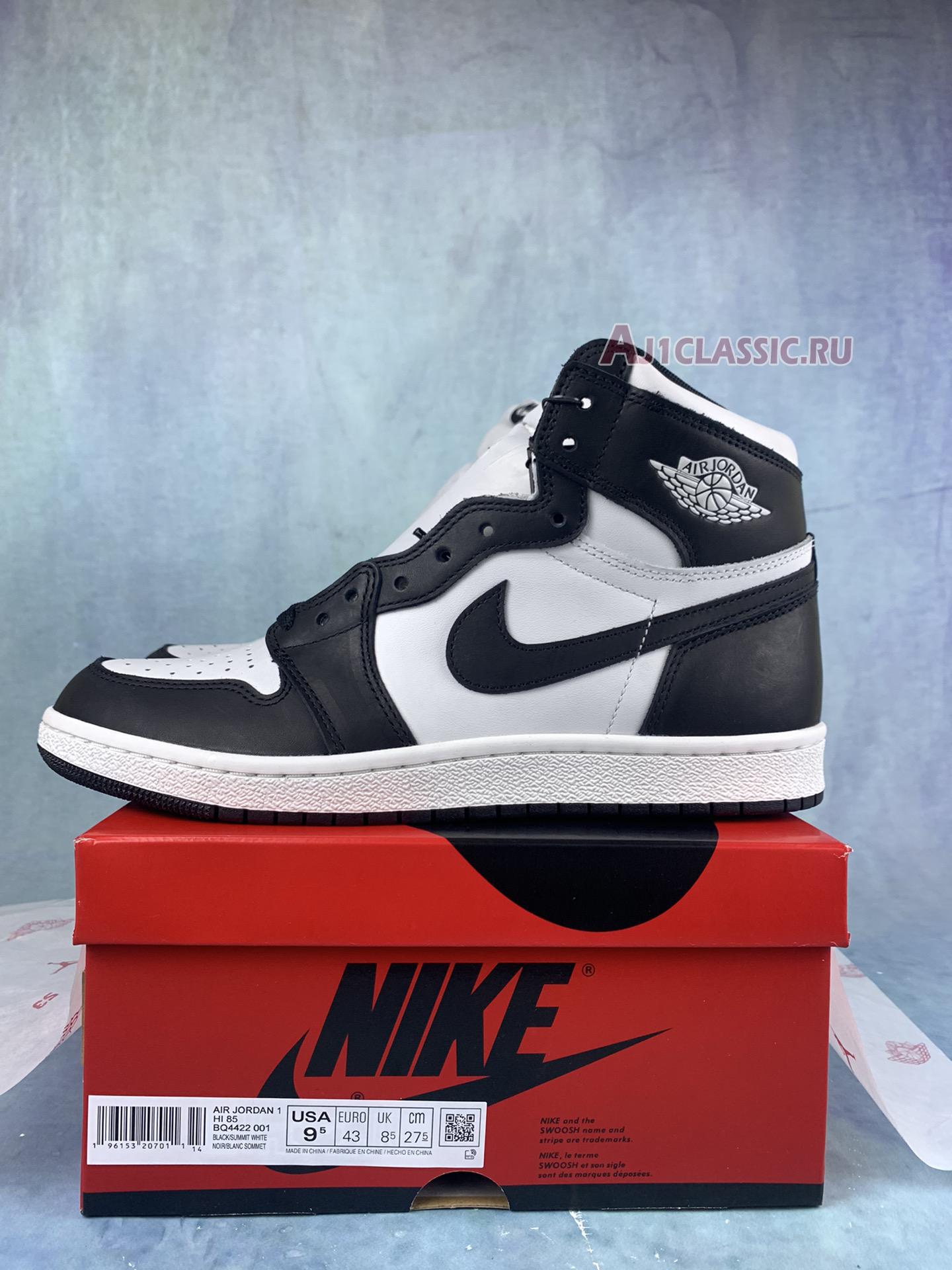 New Air Jordan 1 Retro High 85 OG "Black White" BQ4422-001 Shoes