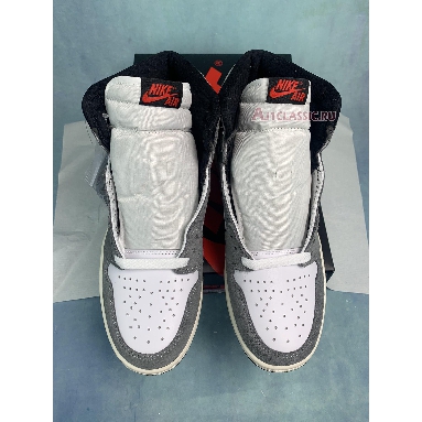 Air Jordan 1 Retro High OG Washed Black DZ5485-051 Black/Fire Red/Light Smoke Grey/Sail Sneakers