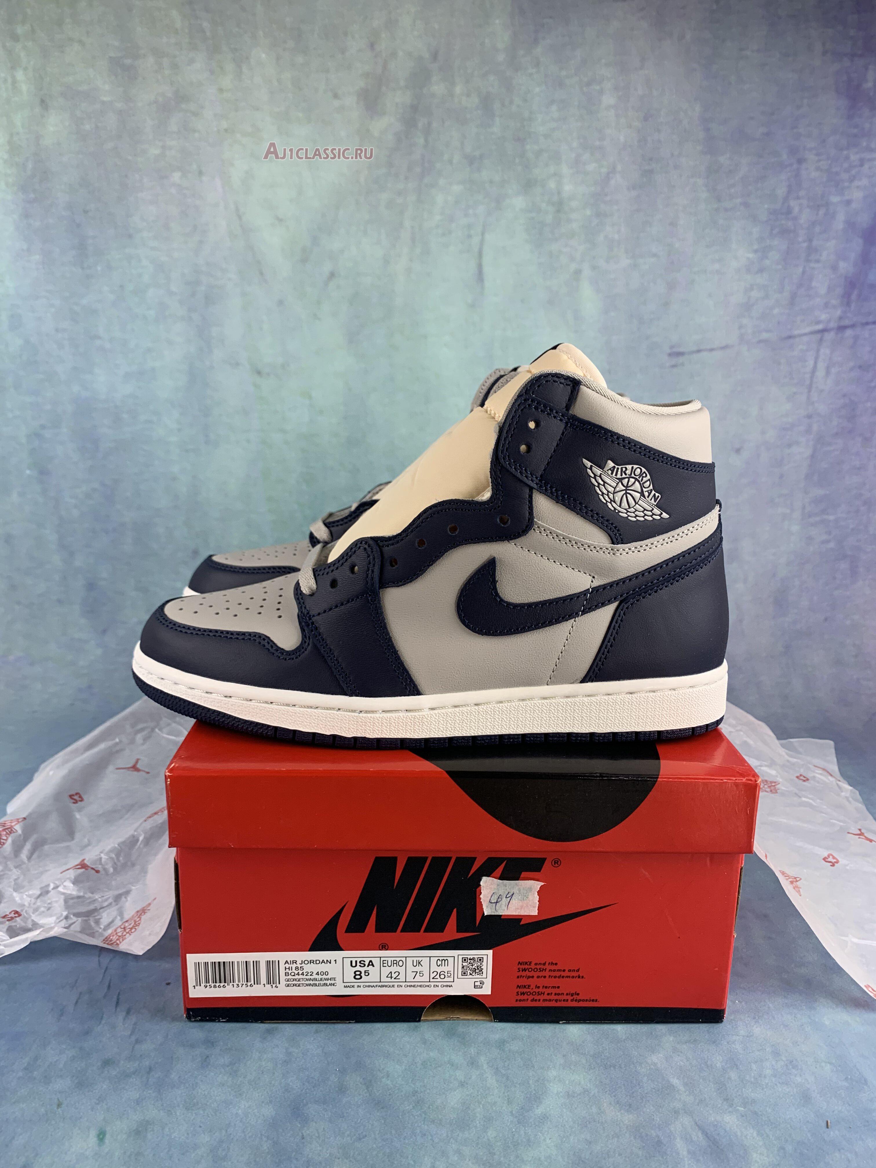 New Air Jordan 1 Retro High 85 "Georgetown" BQ4422-400-2 Shoes