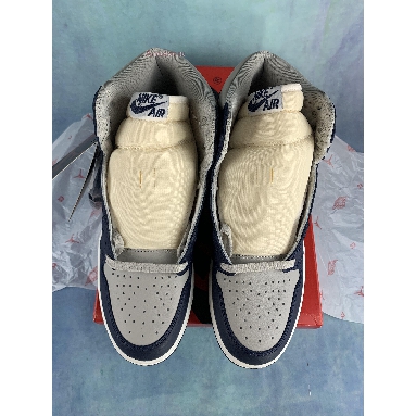 Air Jordan 1 Retro High 85 Georgetown BQ4422-400-2 College Navy/Summit White-Tech Grey Sneakers