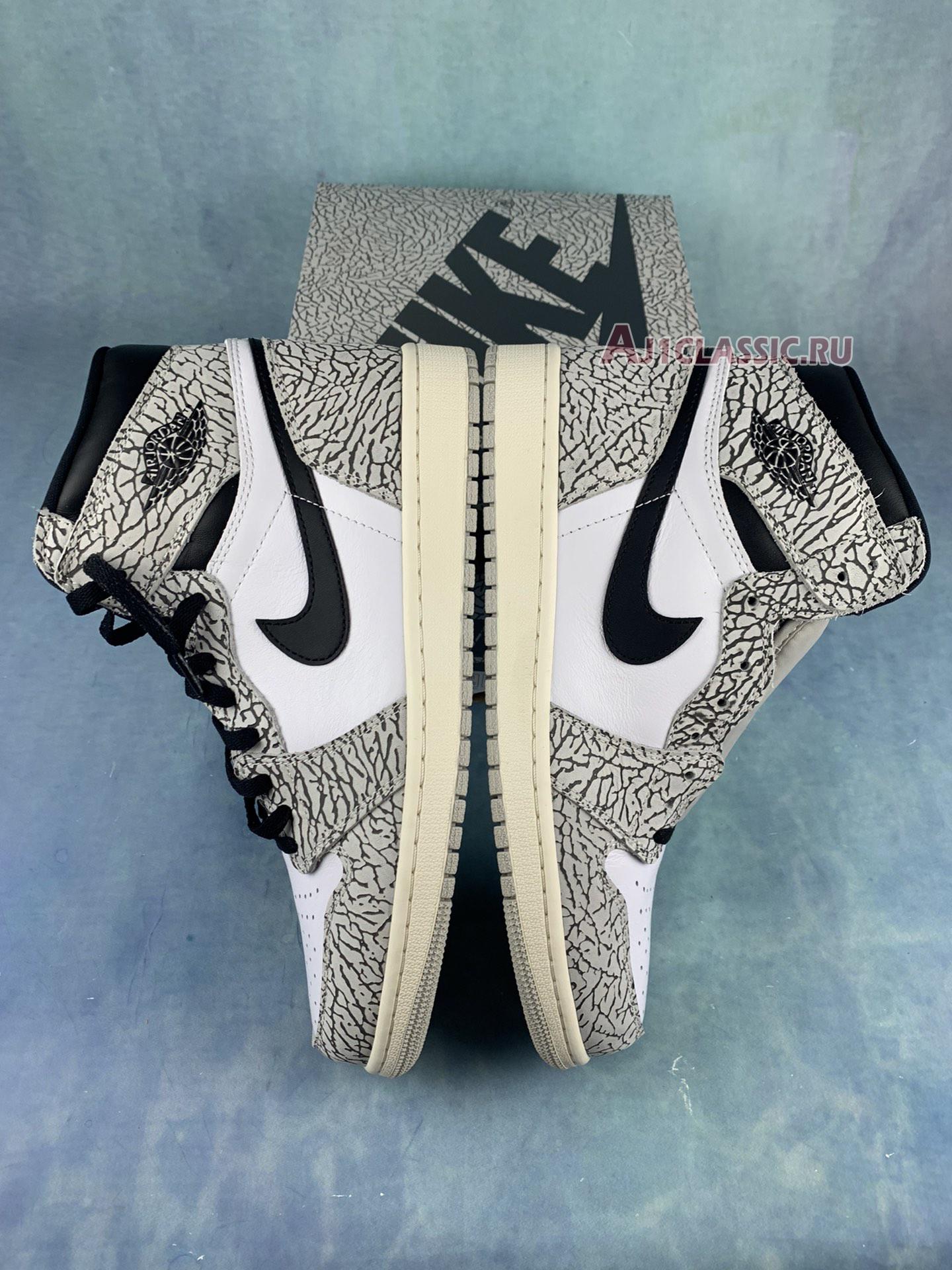 New Air Jordan 1 Retro High OG "White Cement" DZ5485-052 Shoes