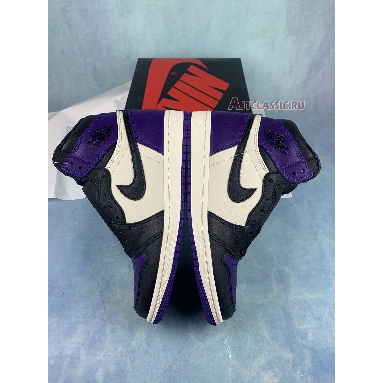 Air Jordan 1 Retro High OG Court Purple 555088-501-3 Court Purple/Sail-Black Sneakers